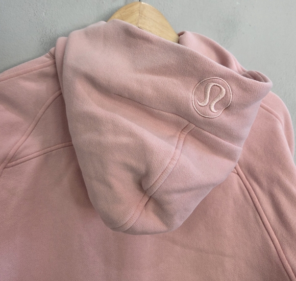 Lululemon Scuba Oversized Half-Zip Hoodie Women's Size M/L Pink LW3DM4S - Picture 6 of 8